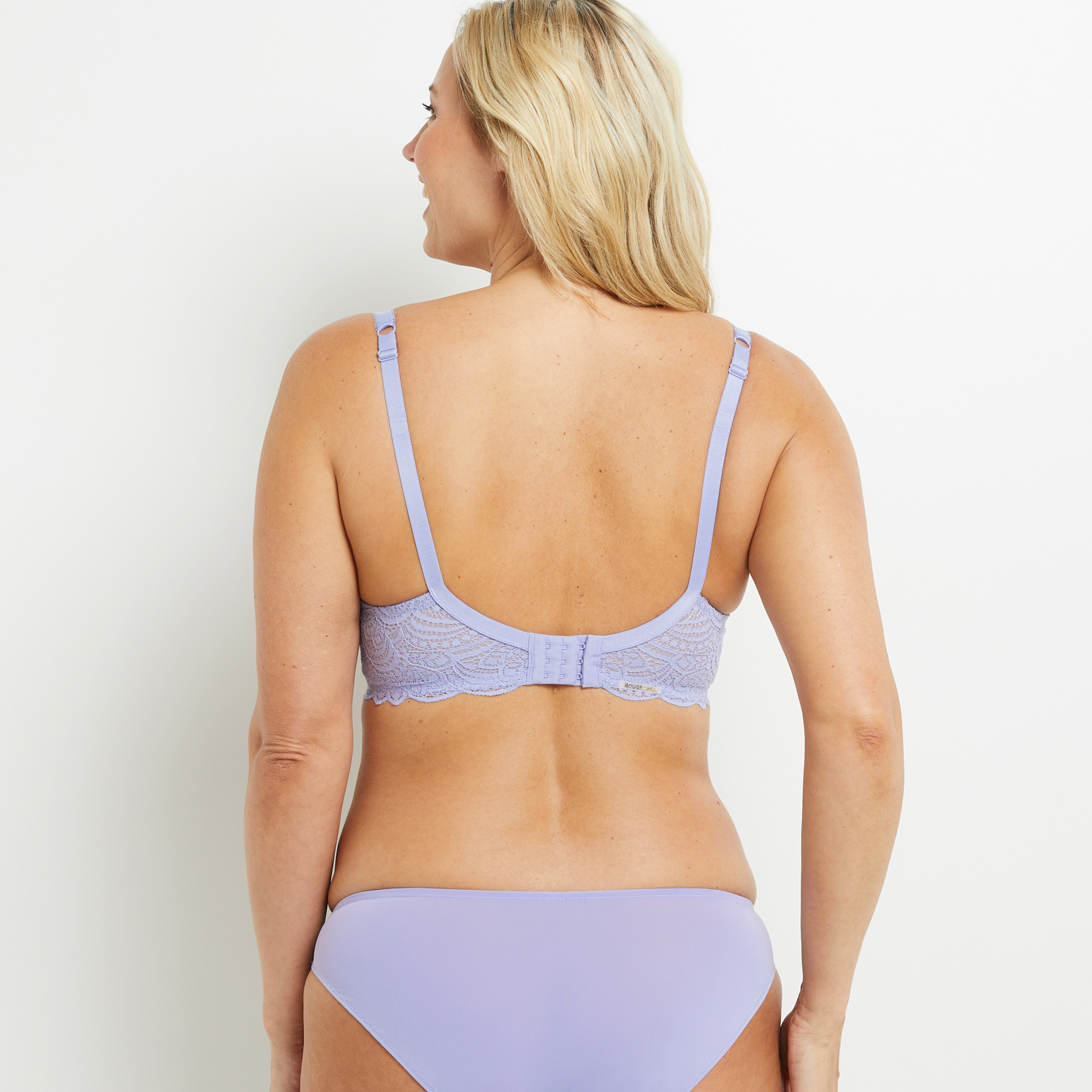 DENTELLE SOUTIEN-GORGE EMBOITANT LILAS