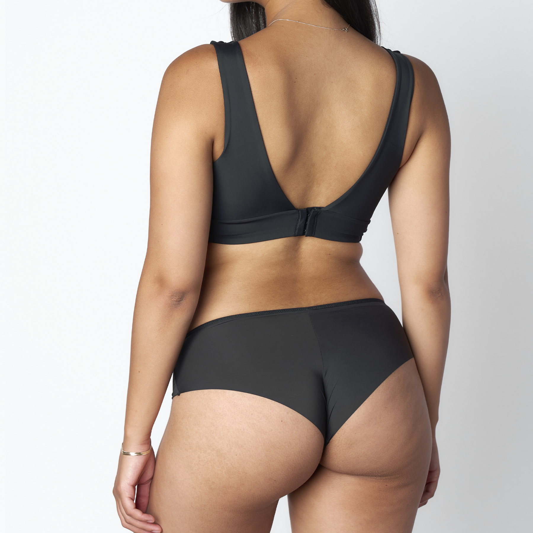 Shorty microfibre NOIR