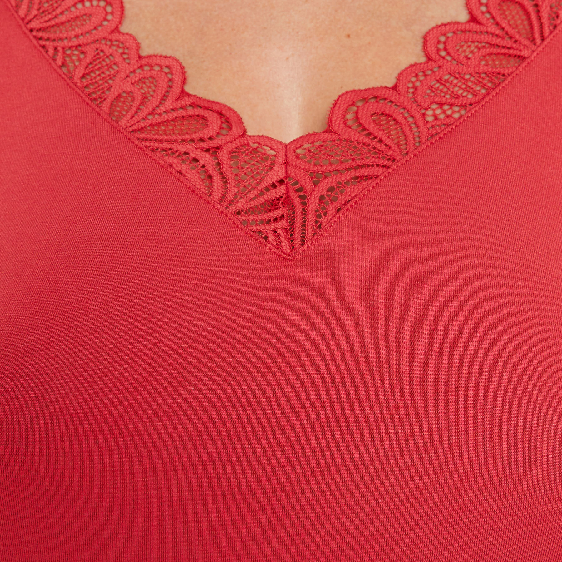SYARA TEE SHIRT MANCHES COURTES ROSE