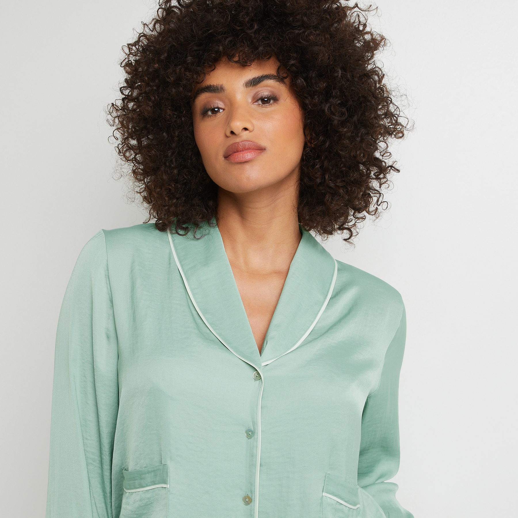 BERLIOZ CHEMISE MANCHES LONGUES Vert clair