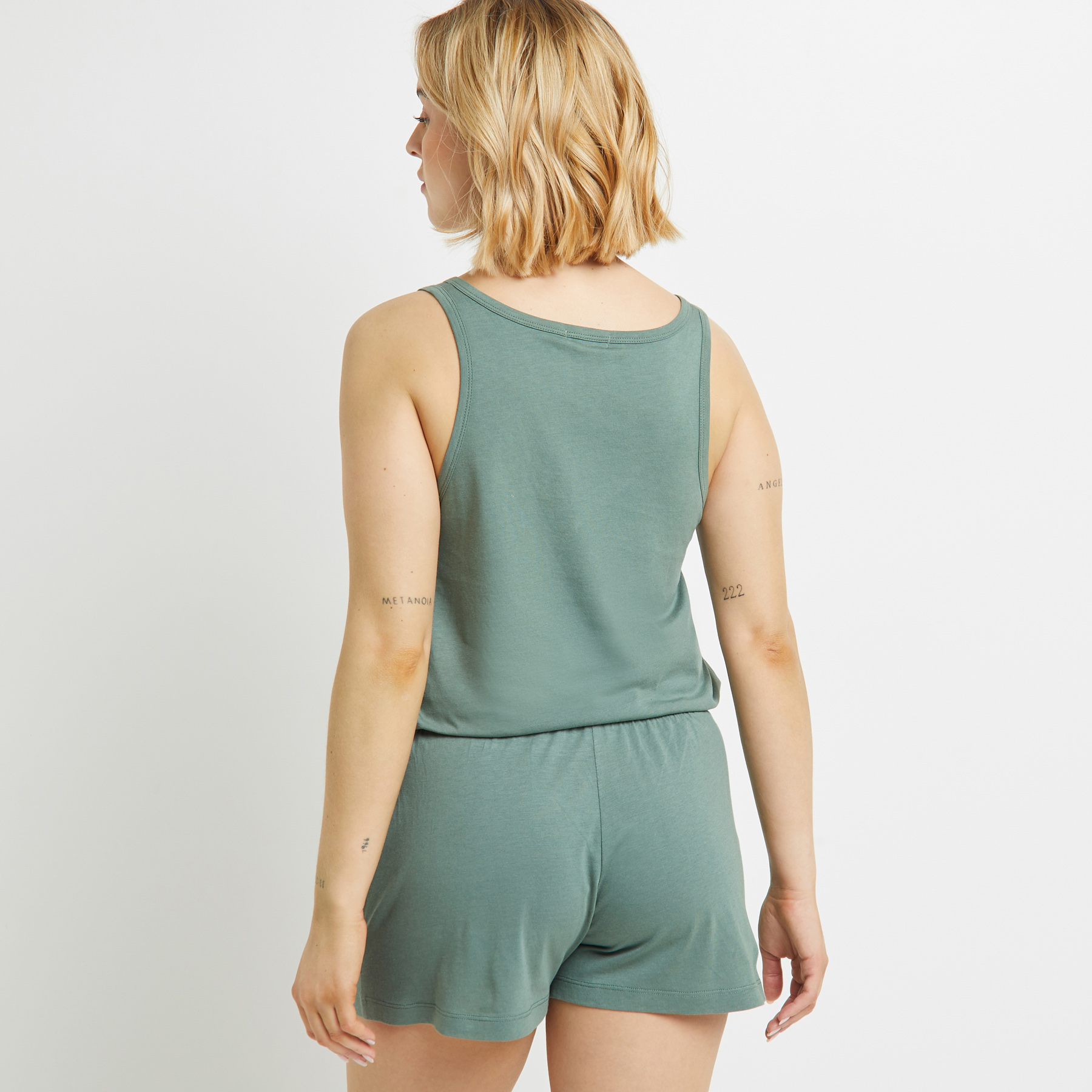 SHORT COTON KAKI