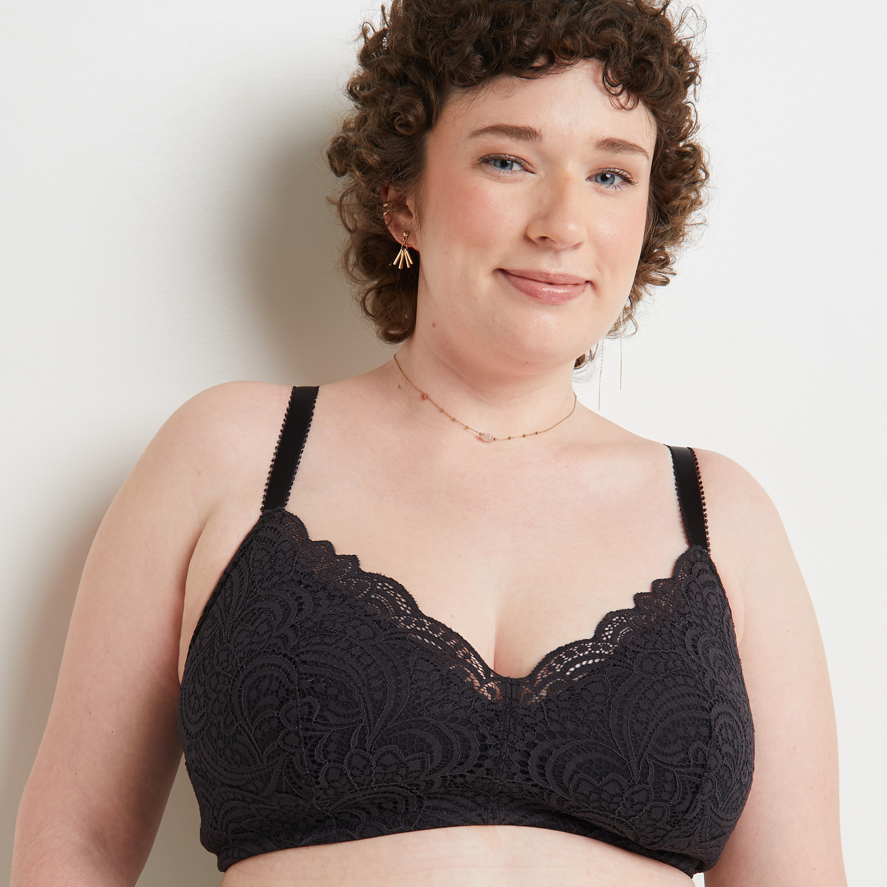 DENTELLE SOUTIEN-GORGE AMPLIFORME POSTOP NOIR