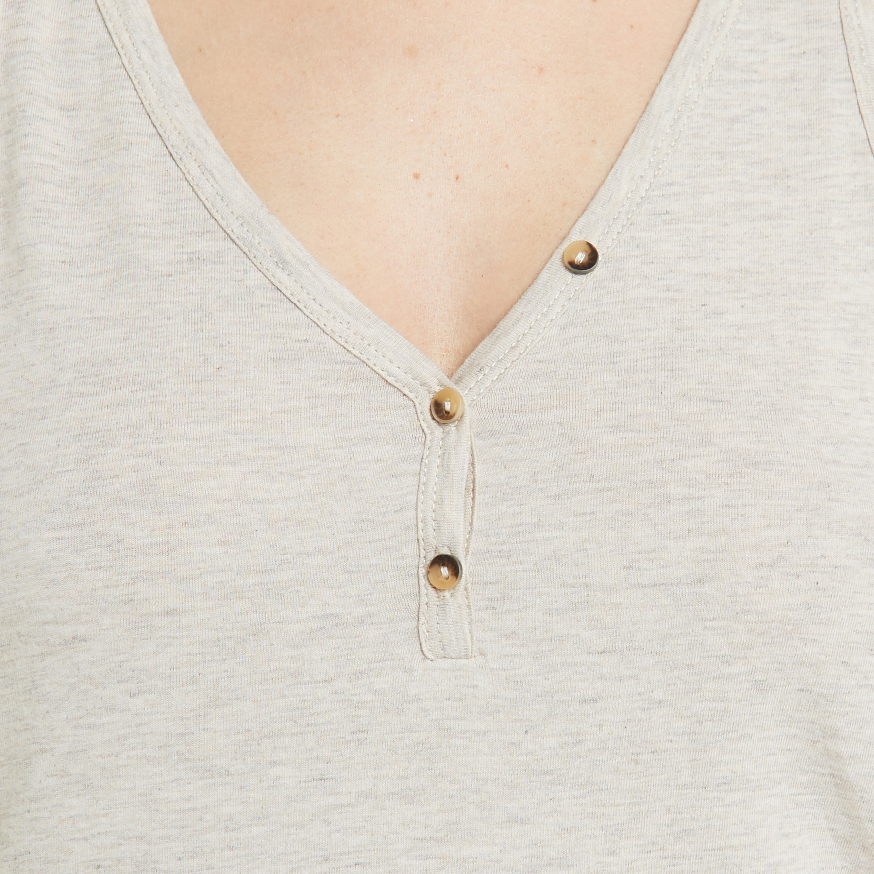 TOP COTON BEIGE