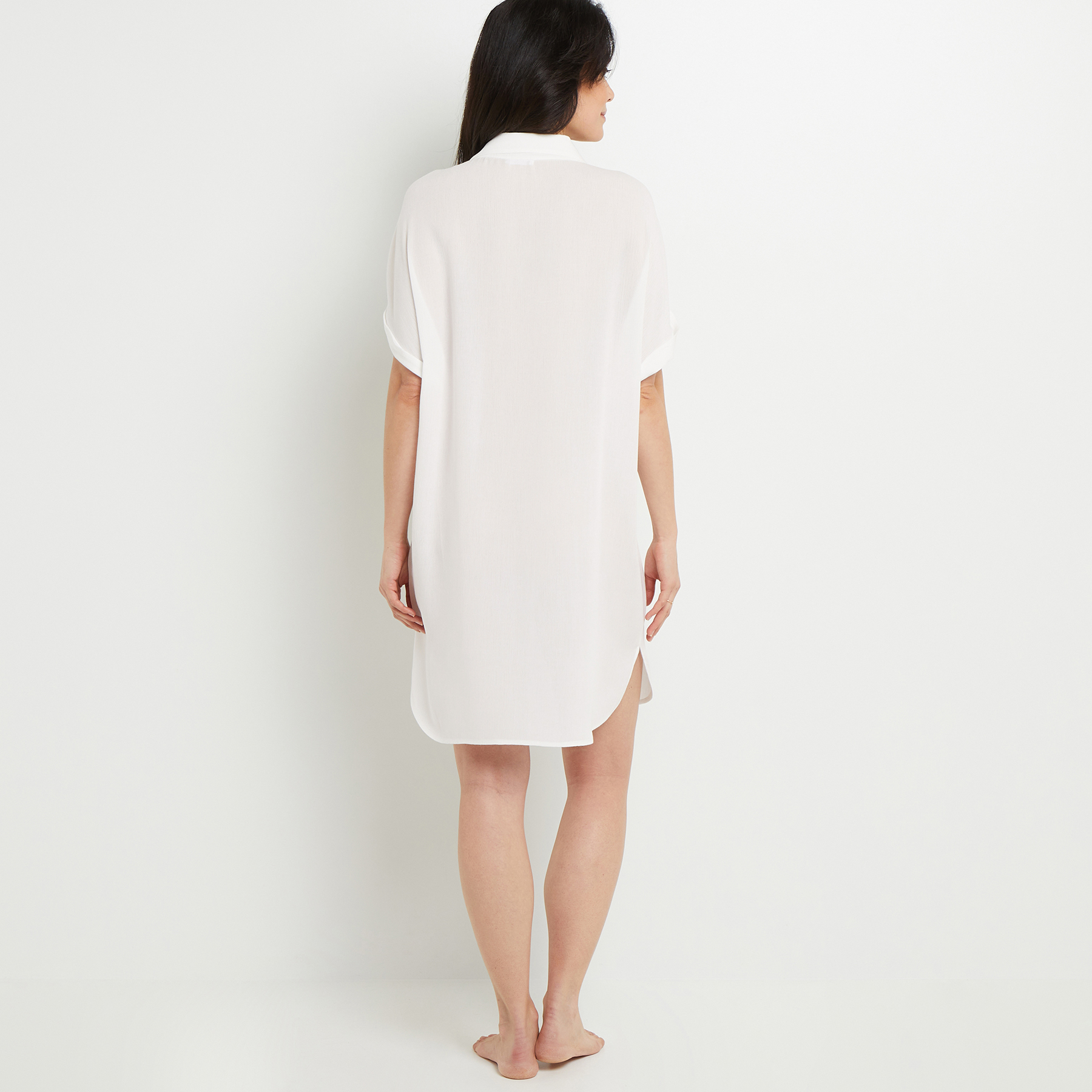 TUNIQUE BEACHWEAR BLANC
