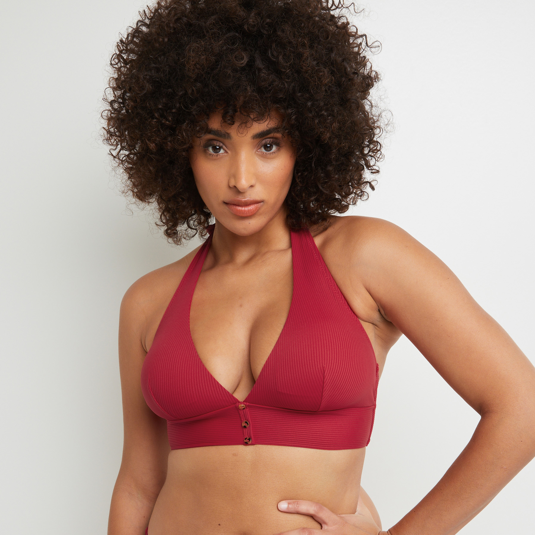 LOTUS MAILLOT DE BAIN TRIANGLE ROUGE