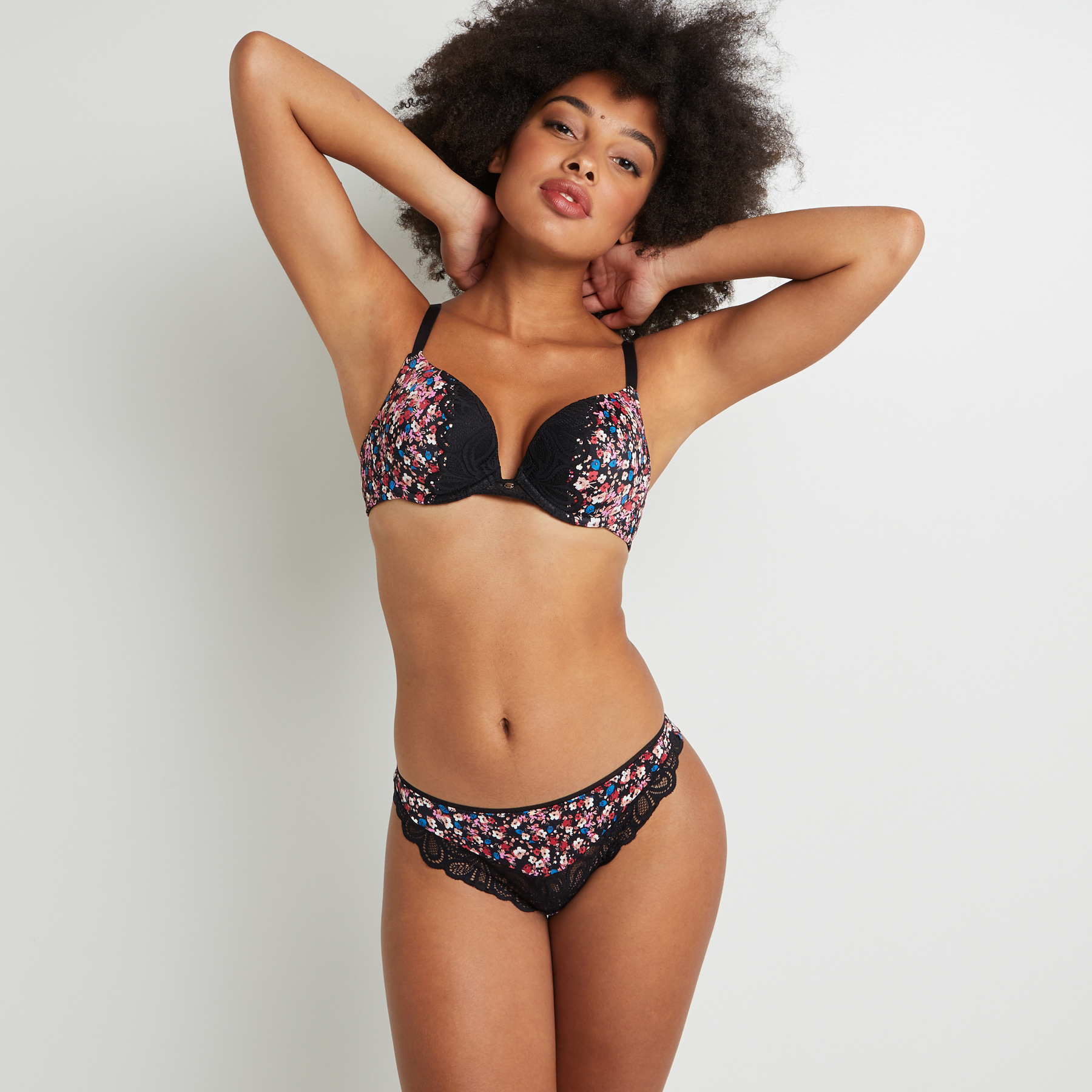SYARA TANGA NOIR/ROSE