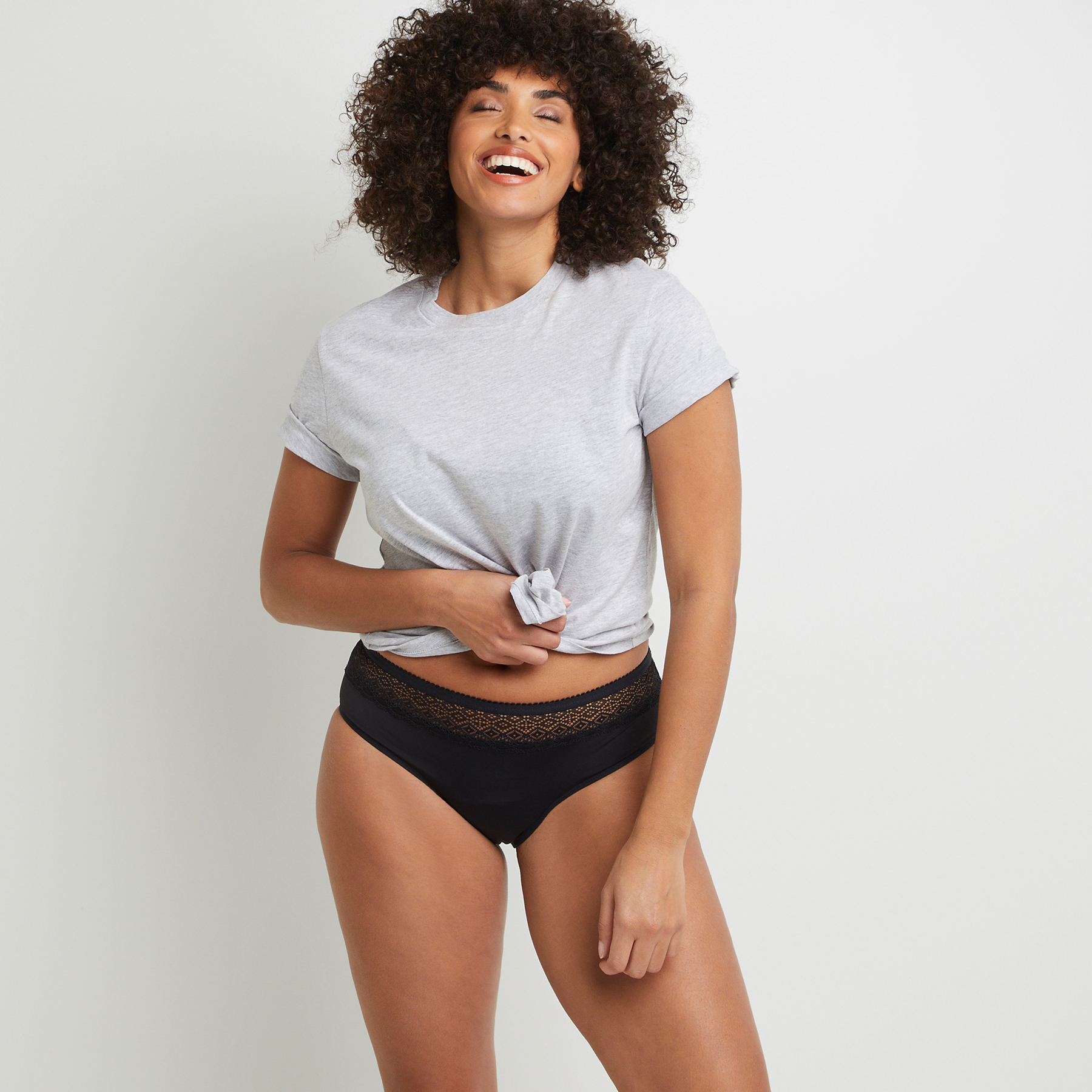 BIZZ SHORTY MENSTRUEL FLUX ABONDANT NOIR