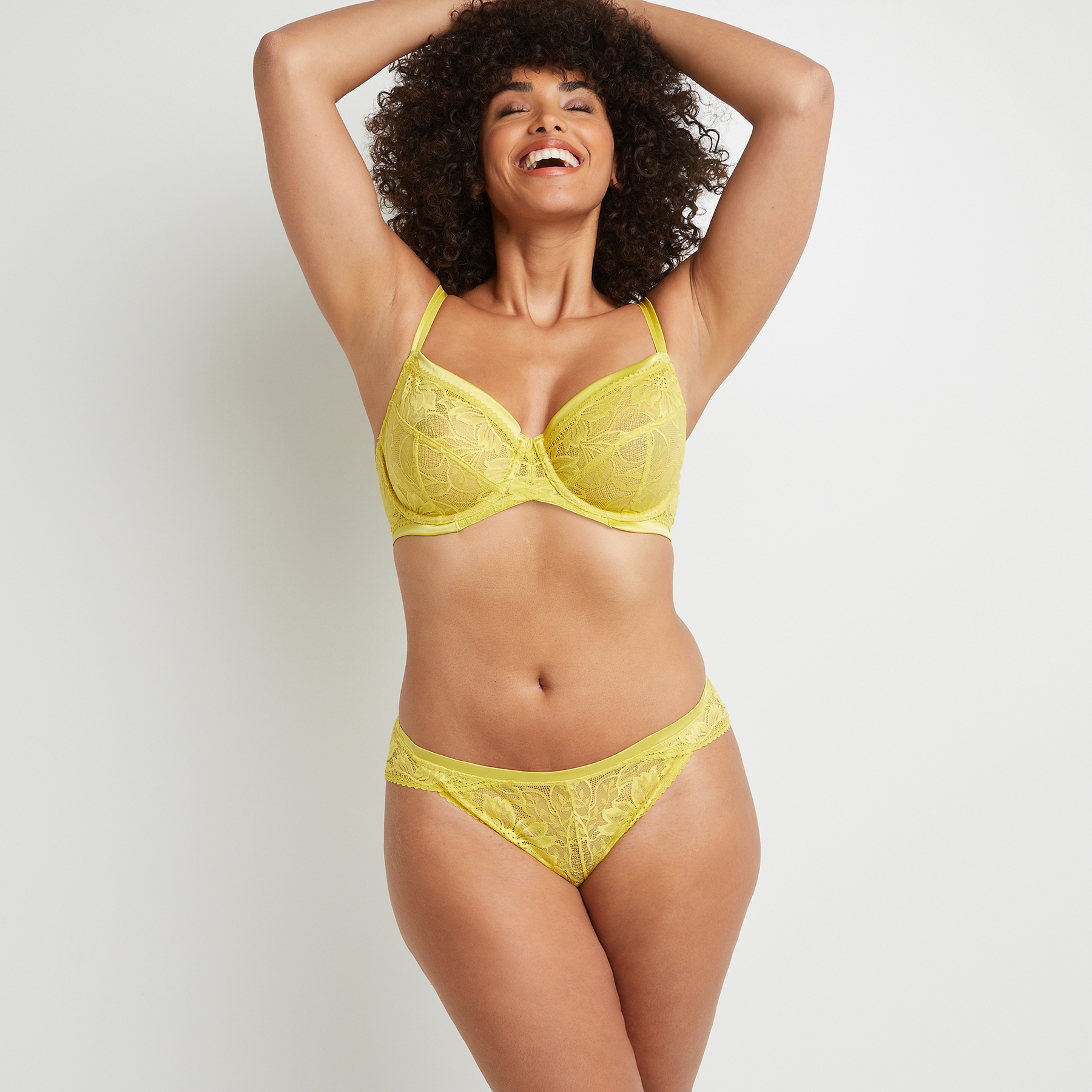 BELMA CULOTTE DENTELLE JAUNE