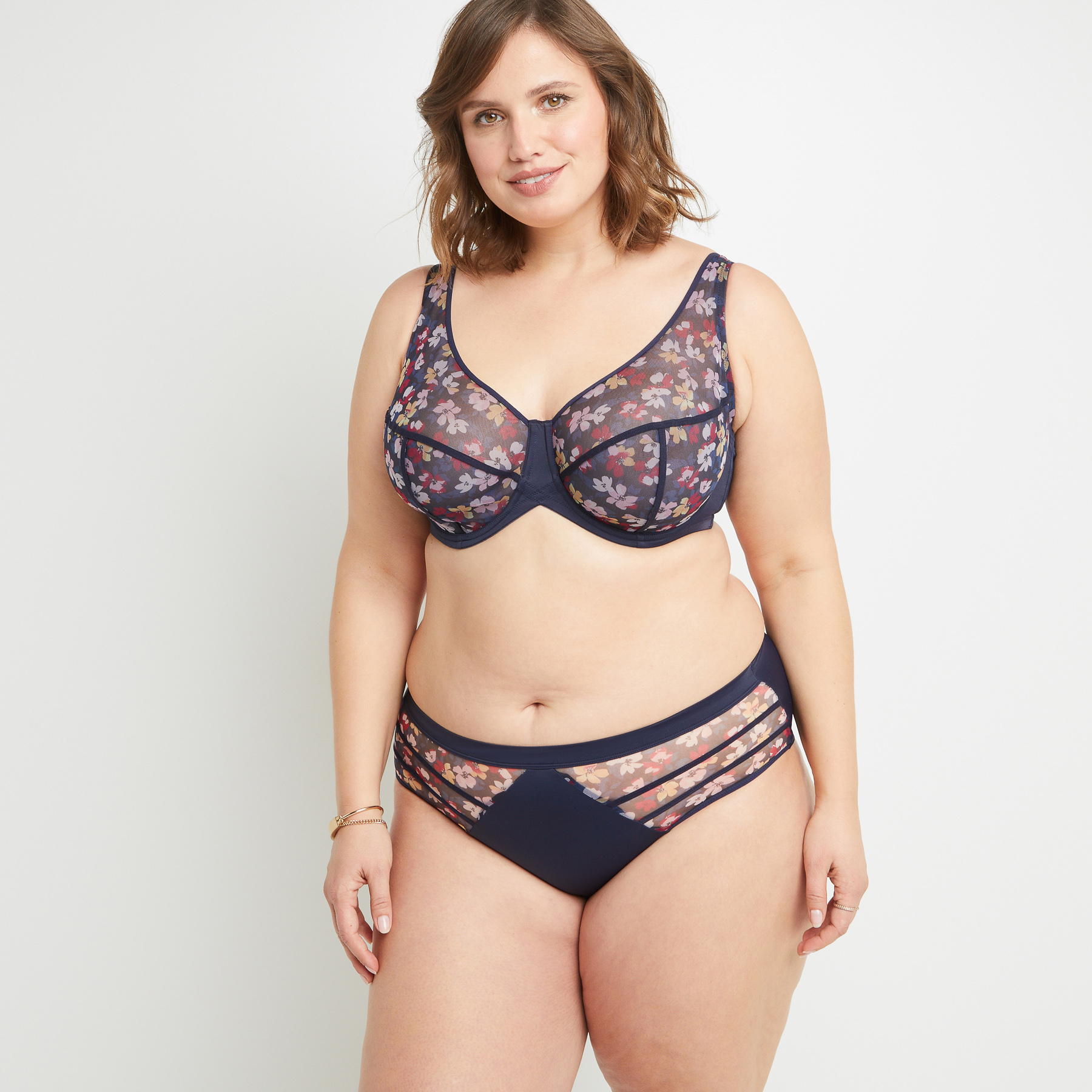SHORTY TULLE MULTICO BLEU