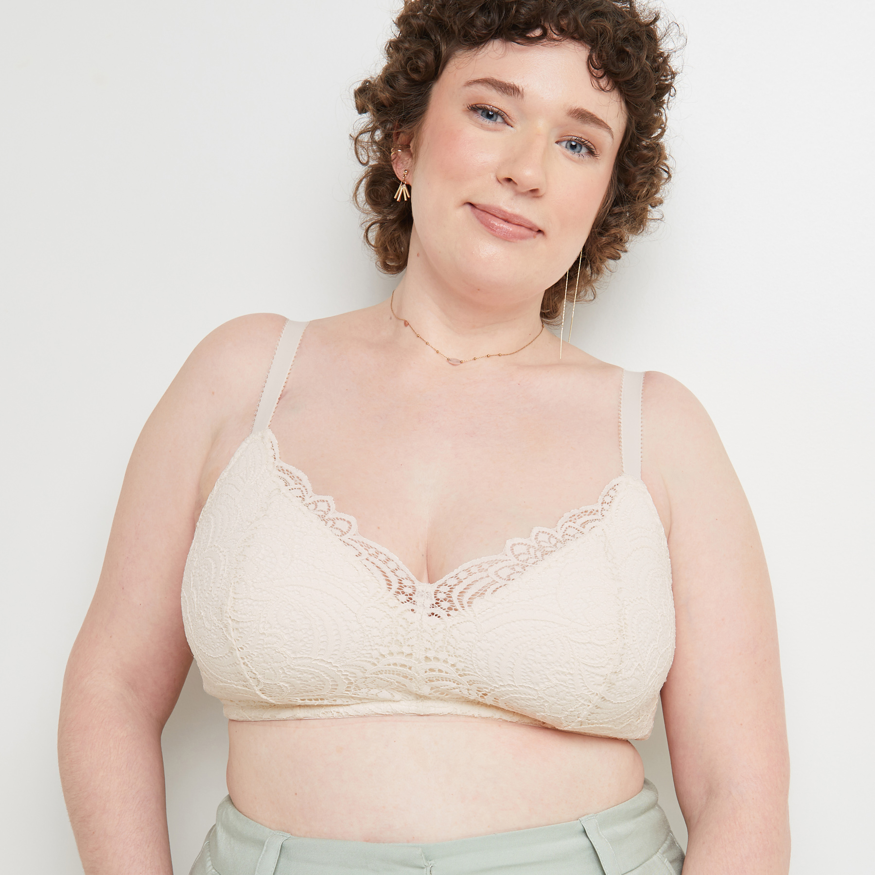 DENTELLE SOUTIEN-GORGE AMPLIFORME POSTOP ECRU