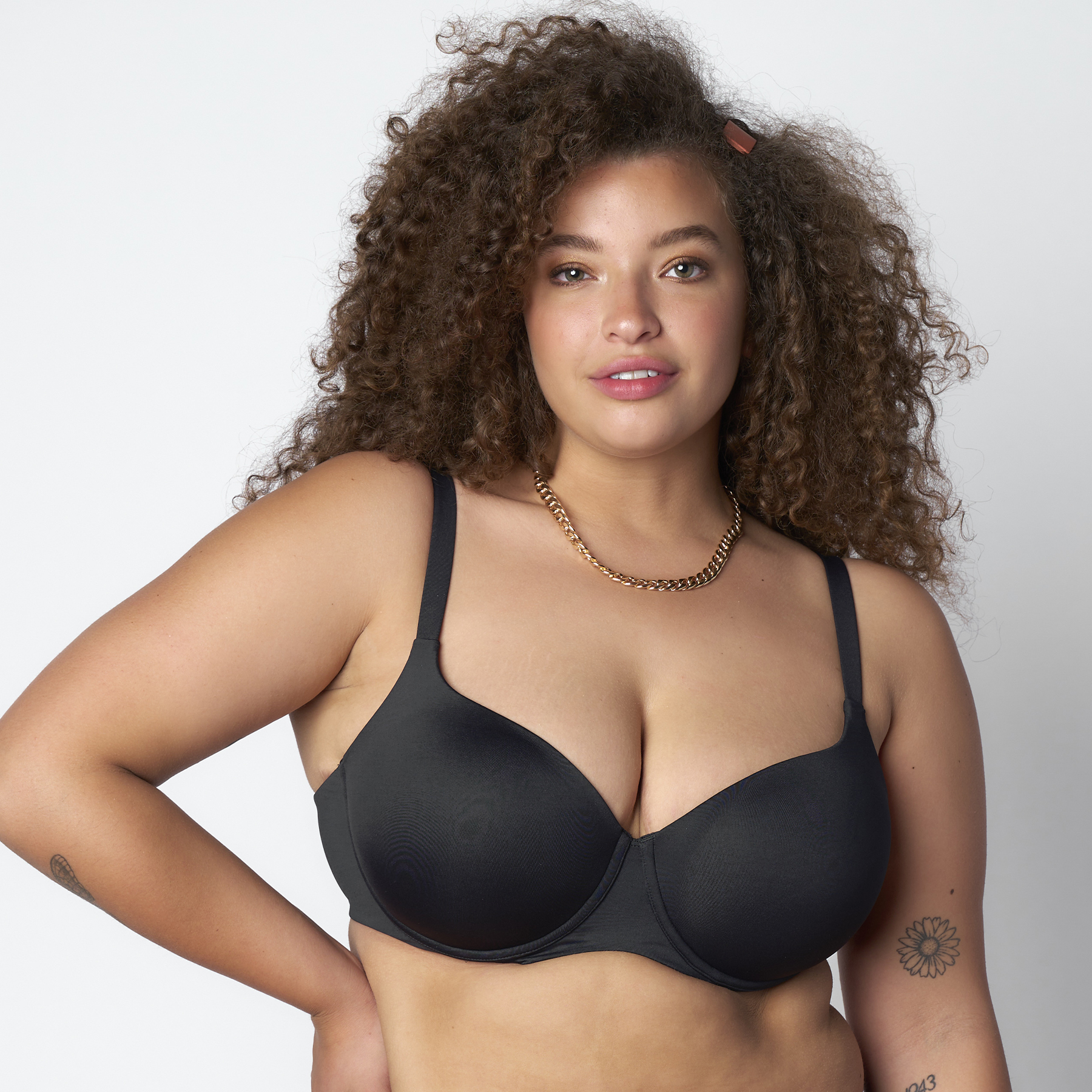 OLIVIA Soutien-gorge coques armatures NOIR