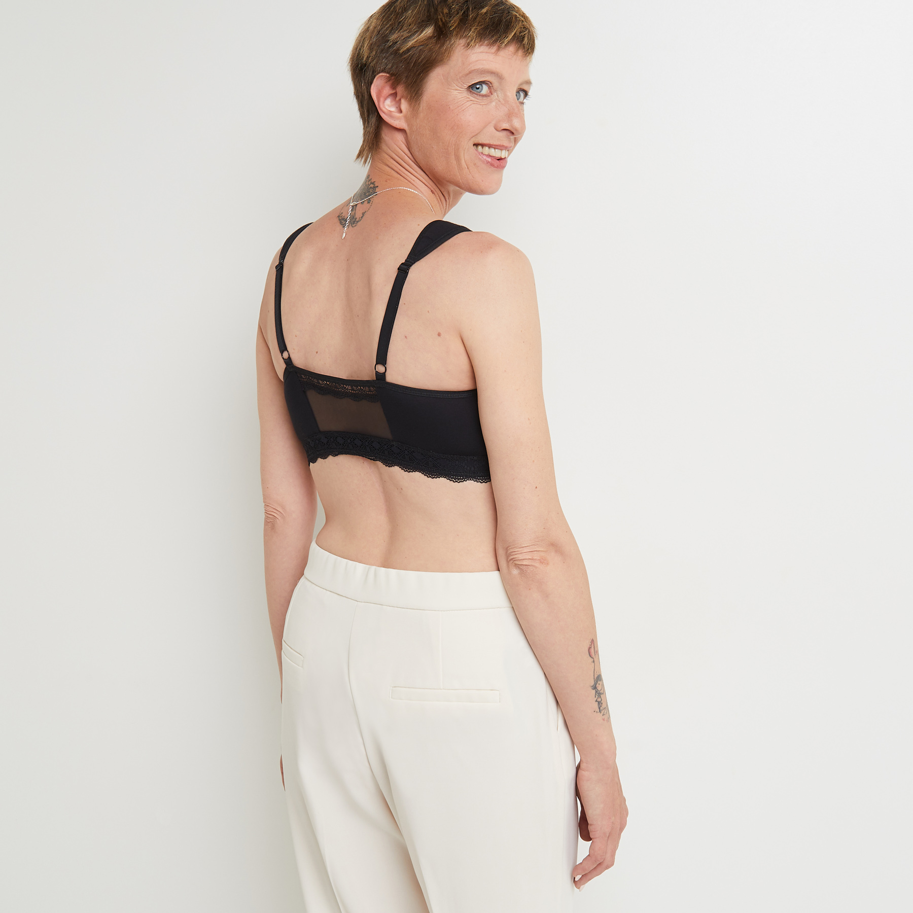 CANDICE SOUTIEN-GORGE BRASSIERE POST-OP NOIR
