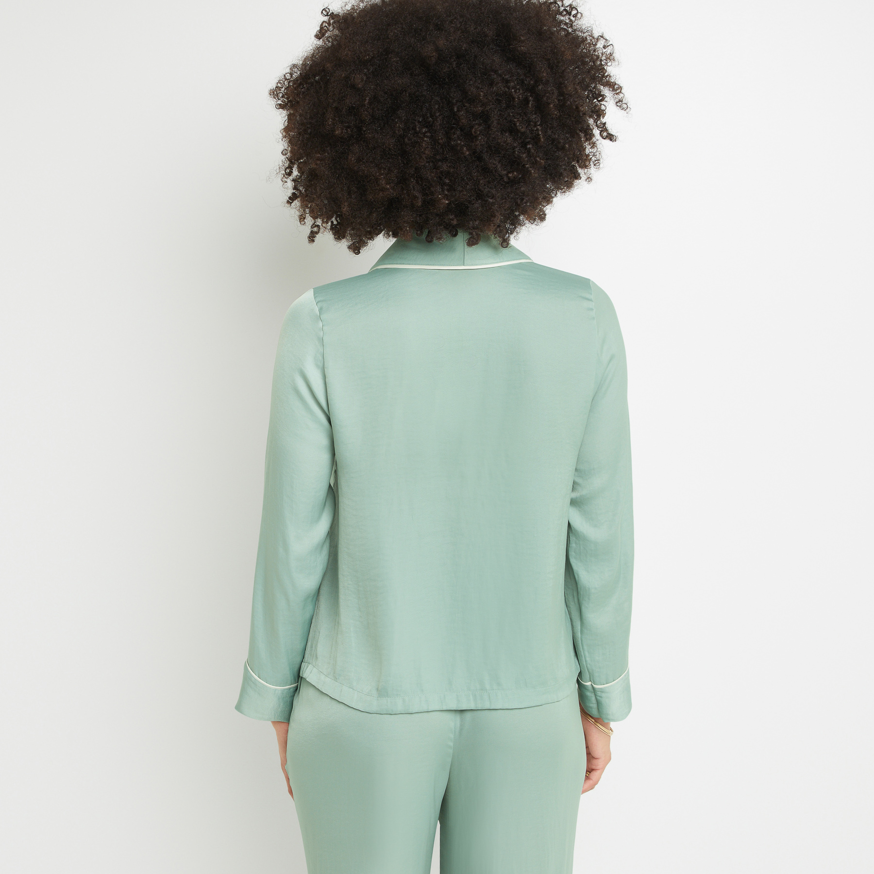 BERLIOZ CHEMISE MANCHES LONGUES Vert clair