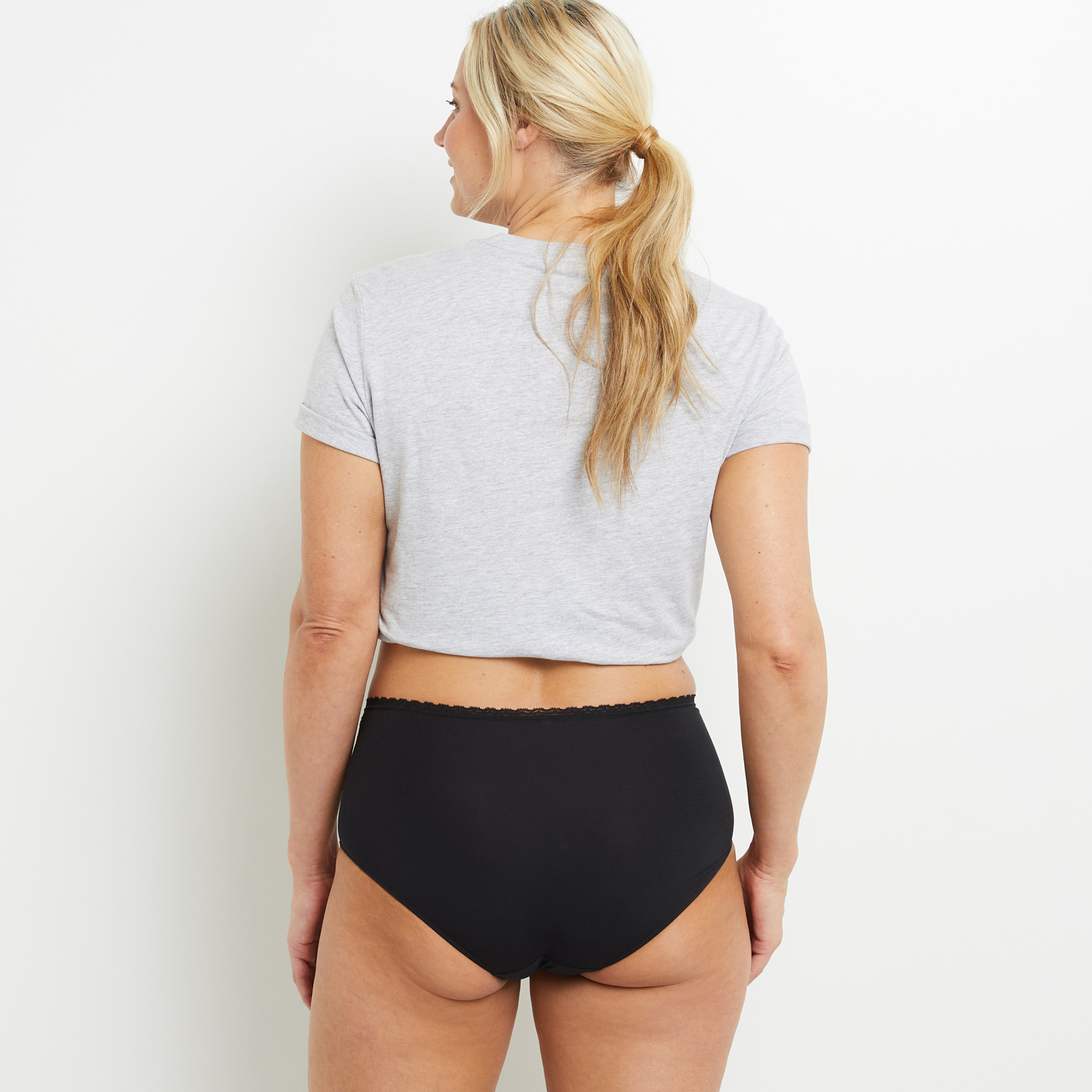 BALA CULOTTE TAILLE HAUTE VISCOSE NOIR