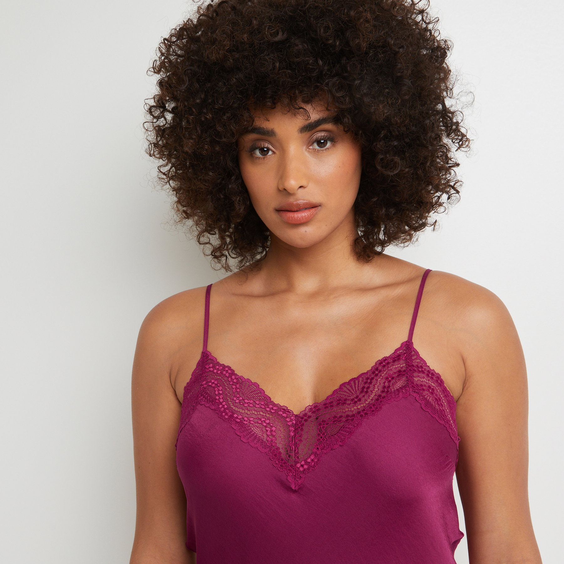 BESSIE NUISETTE SATIN PRUNE