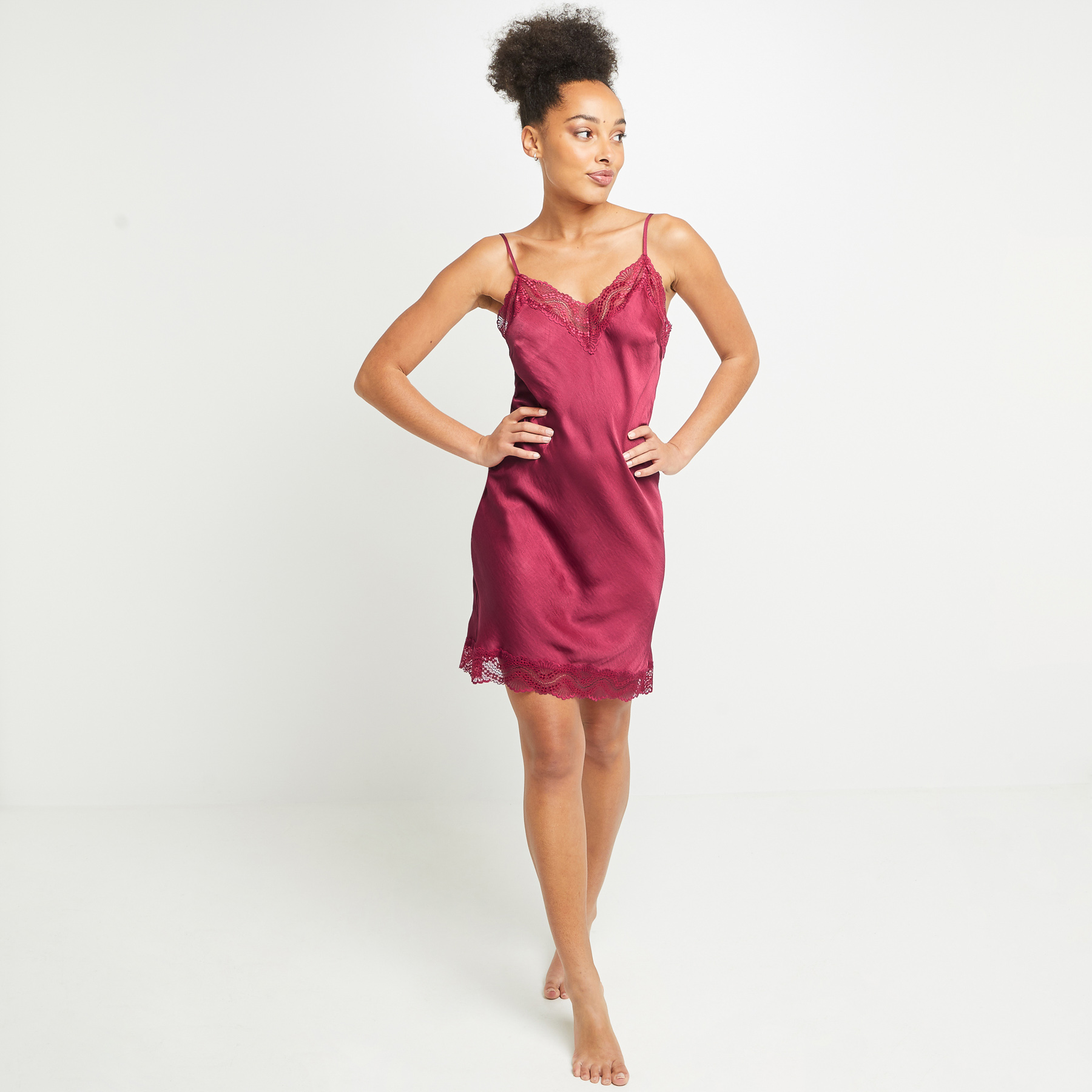 BESSIE NUISETTE SATIN PRUNE