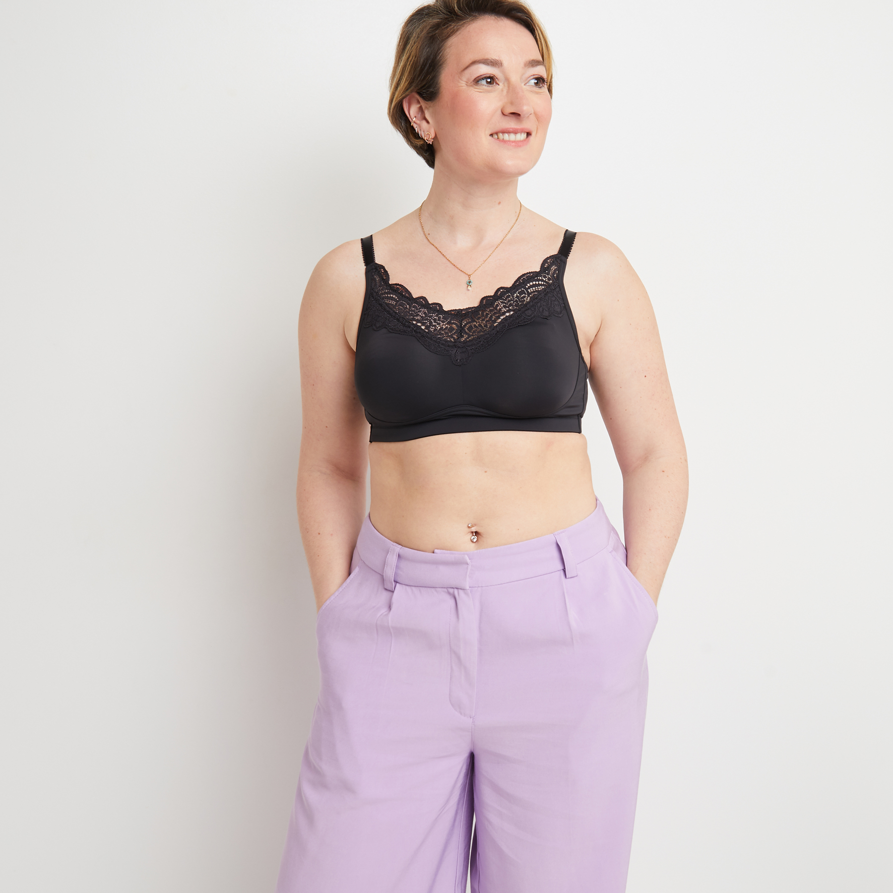 DENTELLE POST OP BRASSIERE NOIR