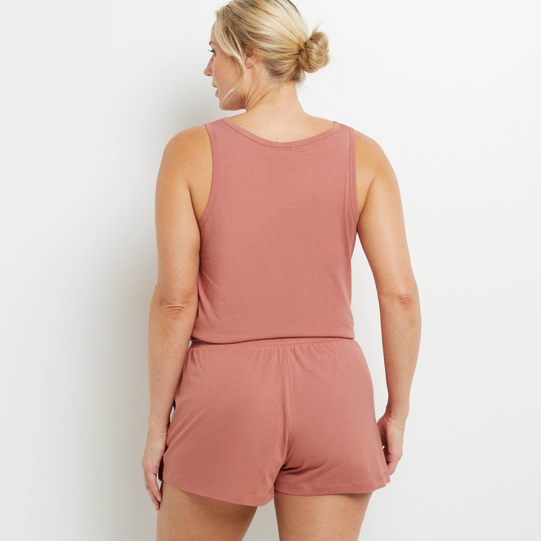 BAMBI SHORT COTON ROSE