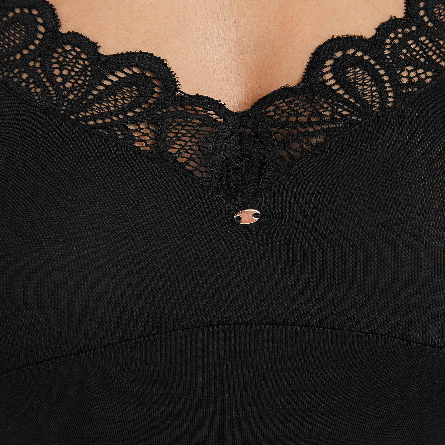 SYARA NUISETTE VISCOSE NOIR